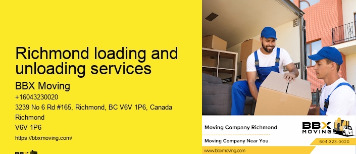 Richmond loading and unloading services