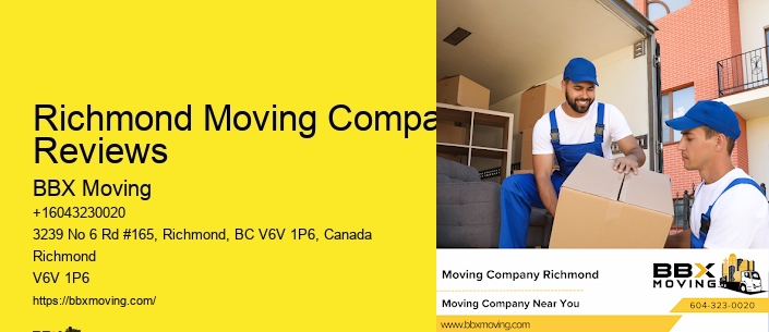 Richmond Moving Company Reviews