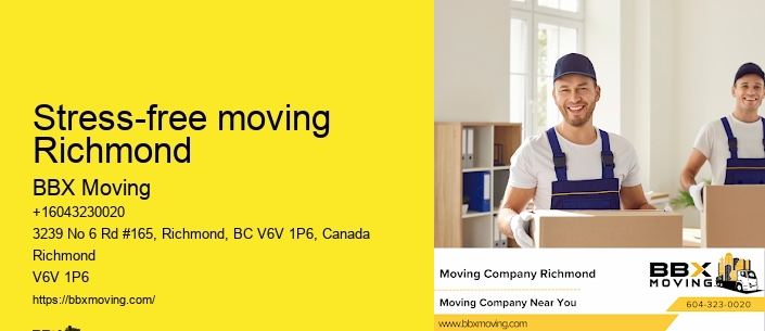 Stress-free moving Richmond