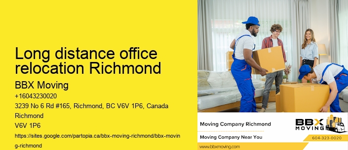 Long distance office relocation Richmond