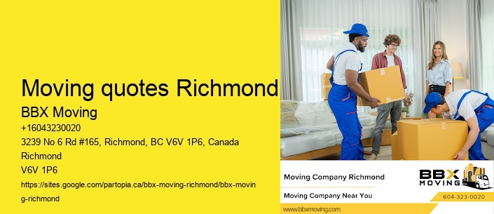 Moving quotes Richmond