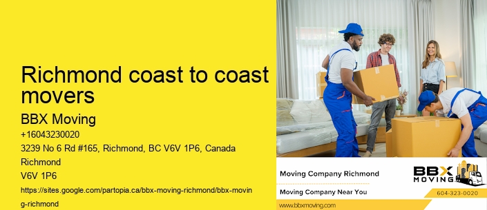 Richmond coast to coast movers