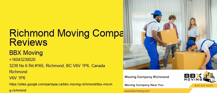 Richmond Moving Company Reviews