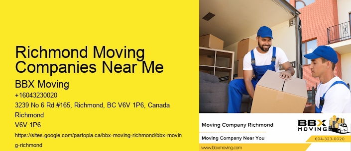 Richmond Moving Companies Near Me