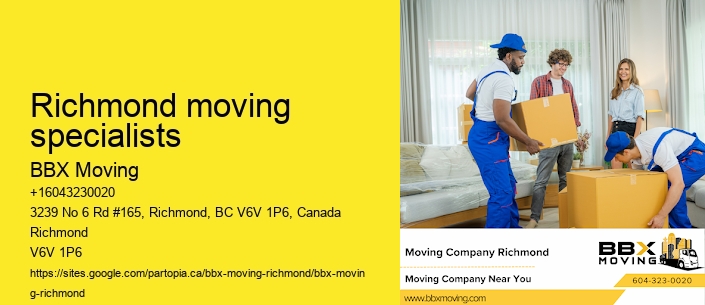 Richmond moving specialists