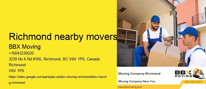 Richmond nearby movers