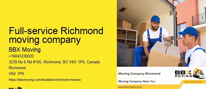 Full-service Richmond moving company