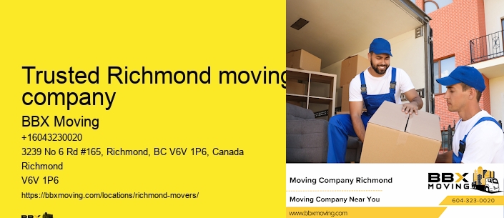Trusted Richmond moving company