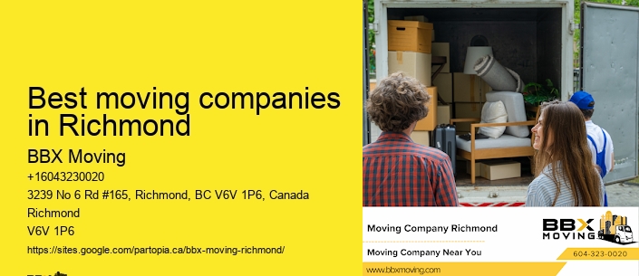 Best moving companies in Richmond