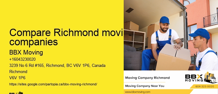 Compare Richmond moving companies