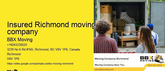 Insured Richmond moving company