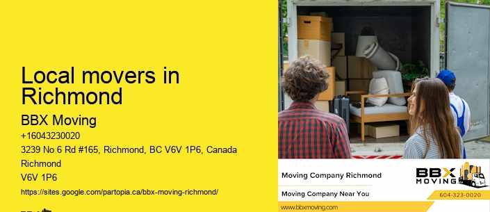 Local movers in Richmond