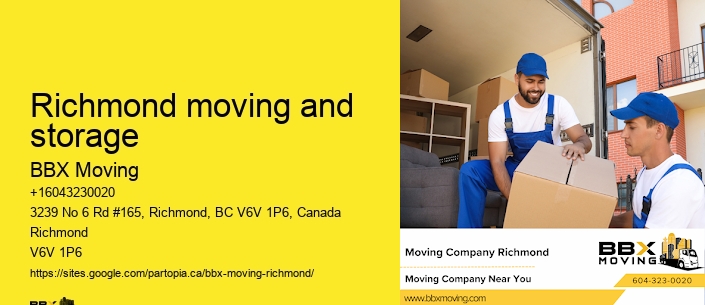 Richmond moving and storage