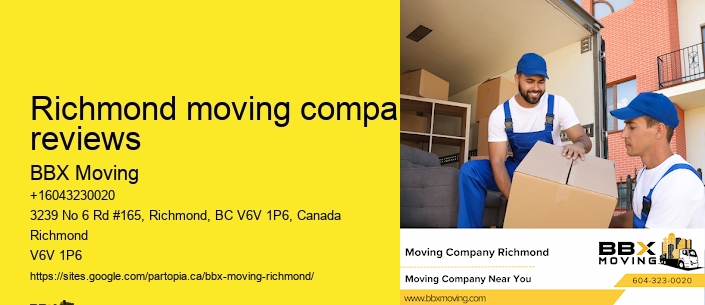 Richmond moving company reviews