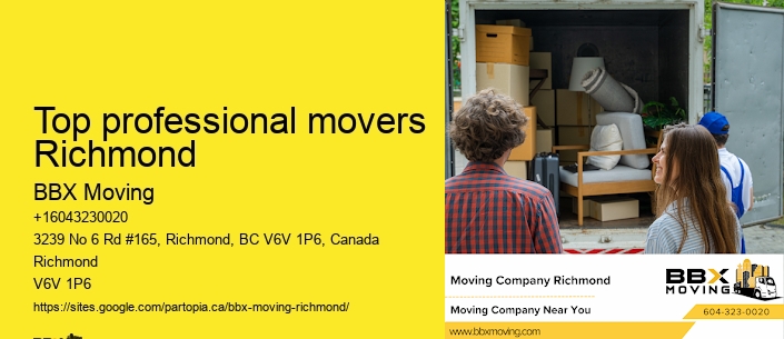 Top professional movers Richmond