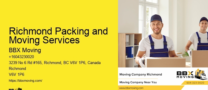 Richmond Packing and Moving Services