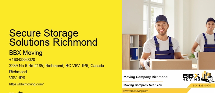 Secure Storage Solutions Richmond