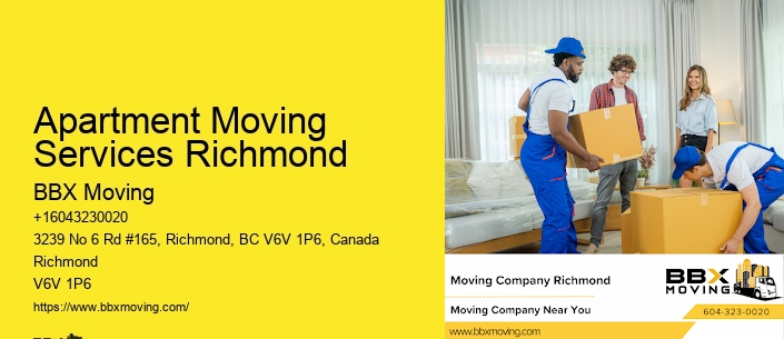 Apartment Moving Services Richmond
