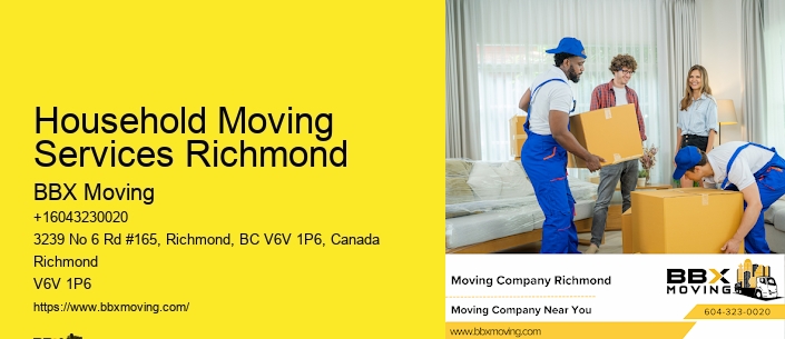 Household Moving Services Richmond