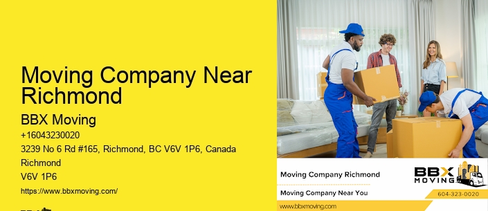 Moving Company Near Richmond