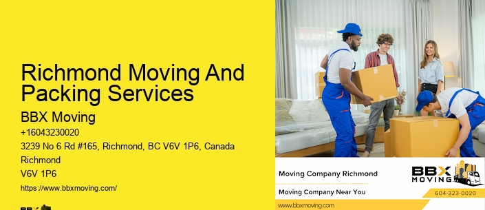 Richmond Moving And Packing Services
