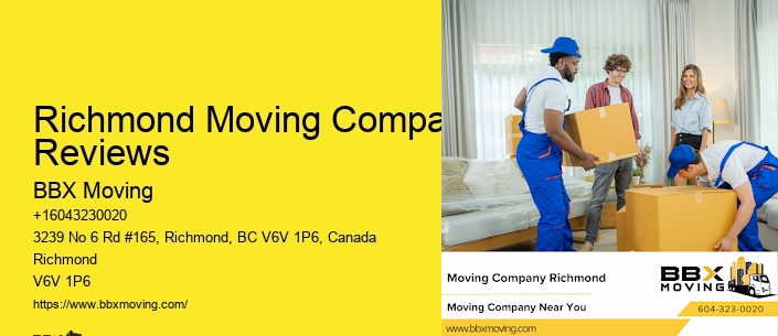 Richmond Moving Company Reviews