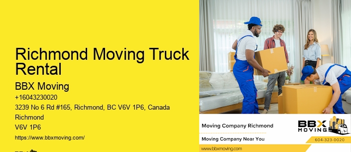 Richmond Moving Truck Rental