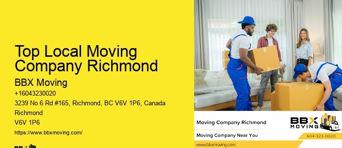 Top Local Moving Company Richmond