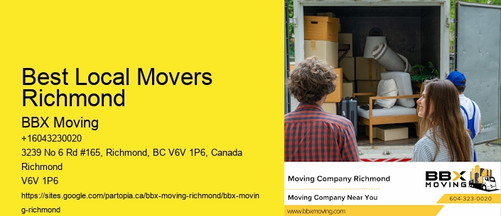 Best Local Movers Richmond