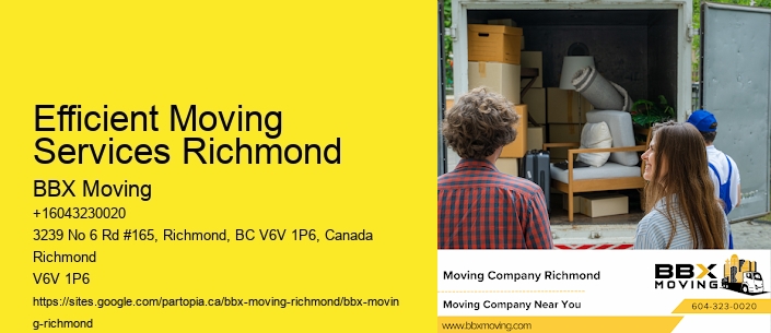 Efficient Moving Services Richmond