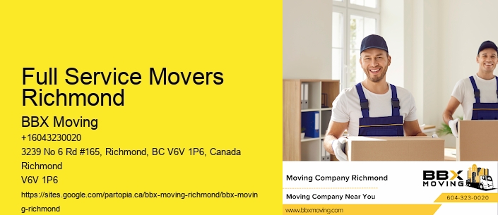 Full Service Movers Richmond