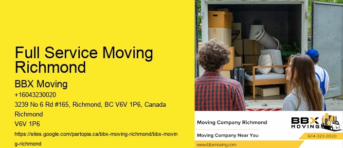 Full Service Moving Richmond