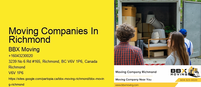 Moving Companies In Richmond