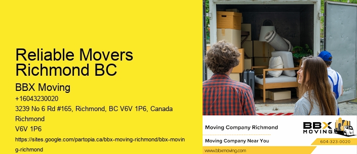 Reliable Movers Richmond BC