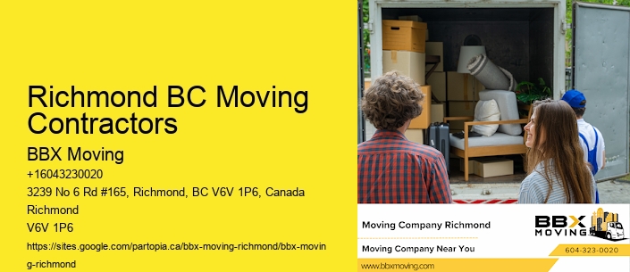 Richmond BC Moving Contractors