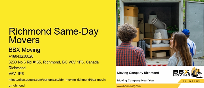 Richmond Same-Day Movers