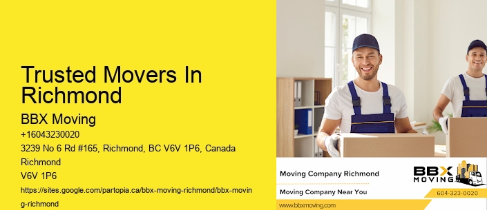 Trusted Movers In Richmond