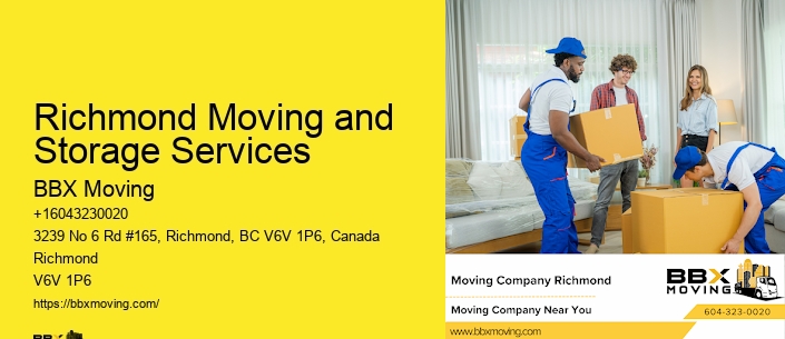 Richmond Moving and Storage Services