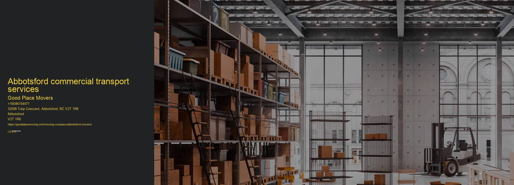 Abbotsford commercial transport services