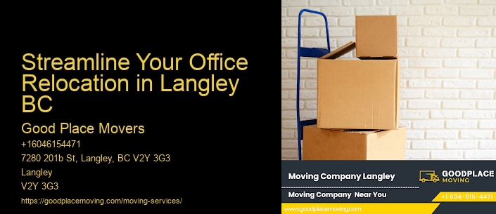 Streamline Your Office Relocation in Langley BC