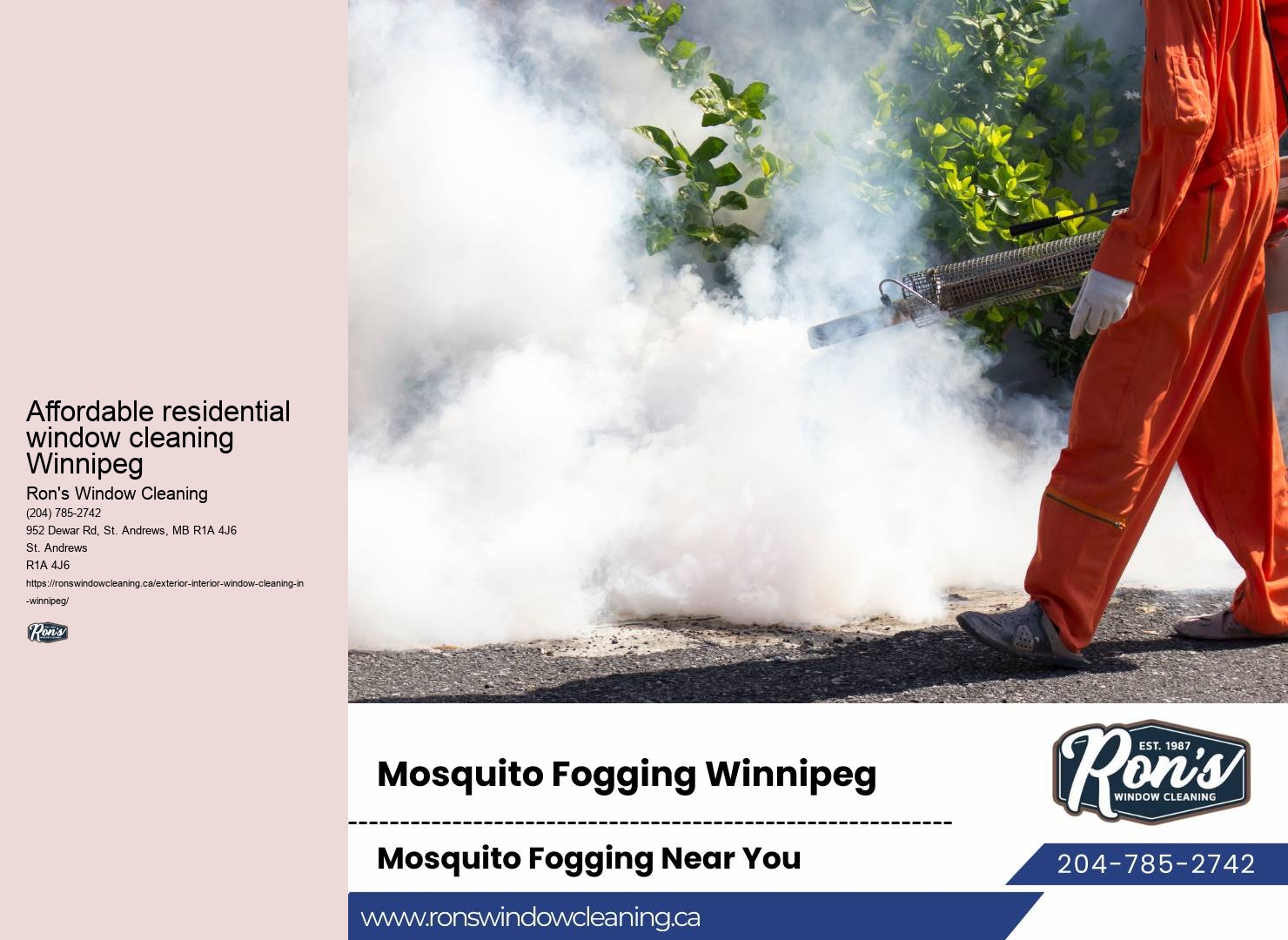Window cleaning offers Winnipeg