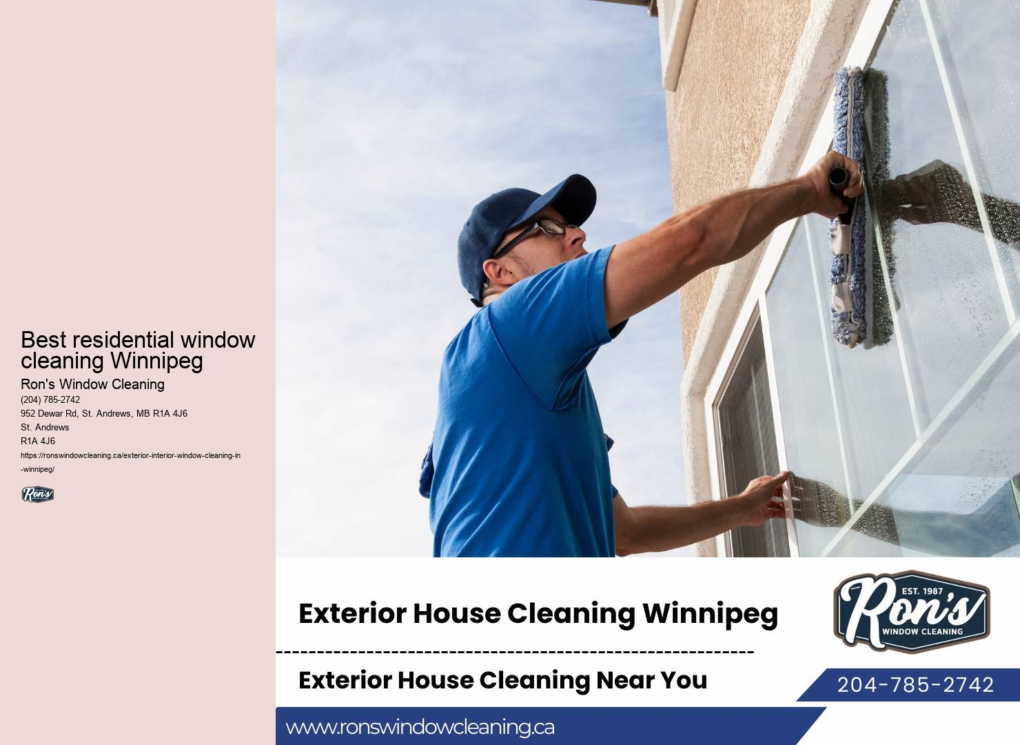 Professional gutter cleaning Winnipeg