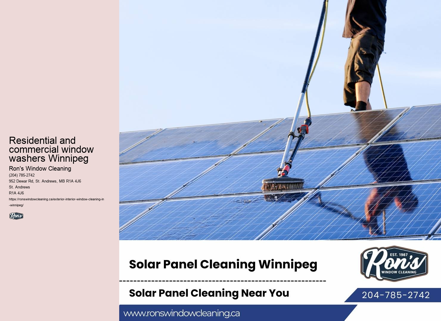 High-rise window cleaning Winnipeg