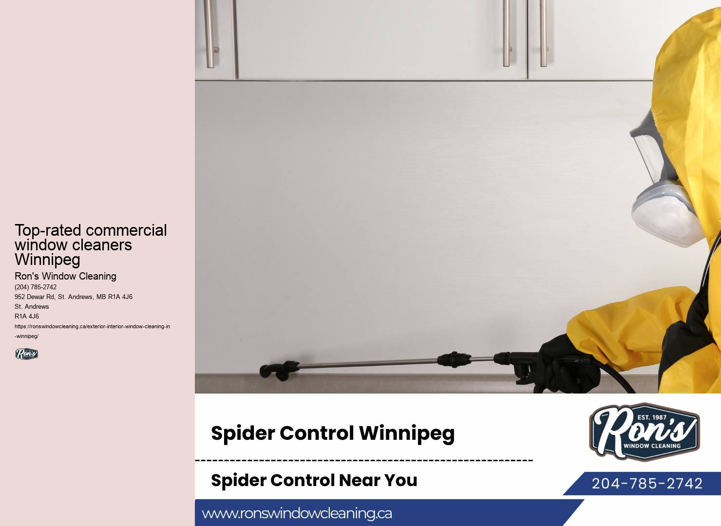Commercial window washing company satisfaction