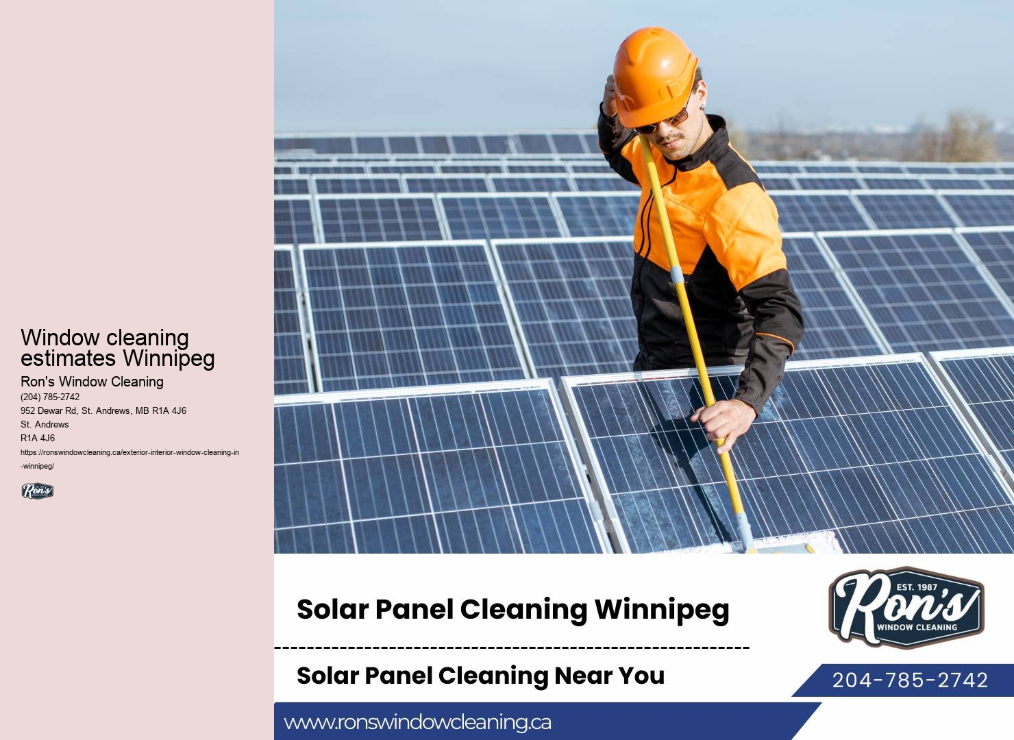 Window cleaning deals near me Winnipeg