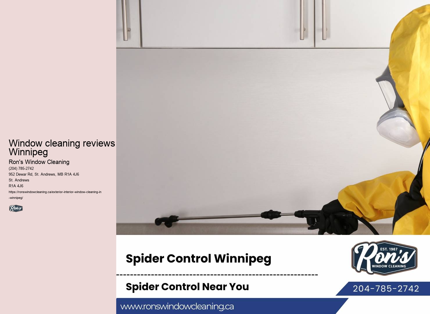 Window cleaning quotes Winnipeg
