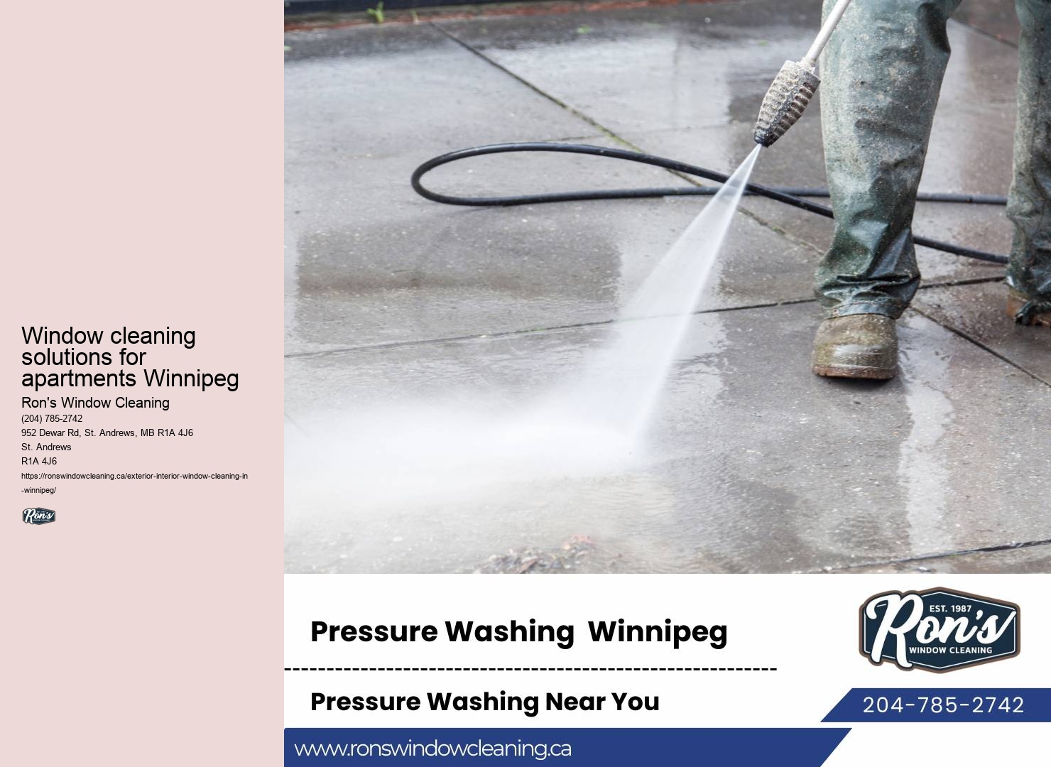Archive window cleaning experts Winnipeg