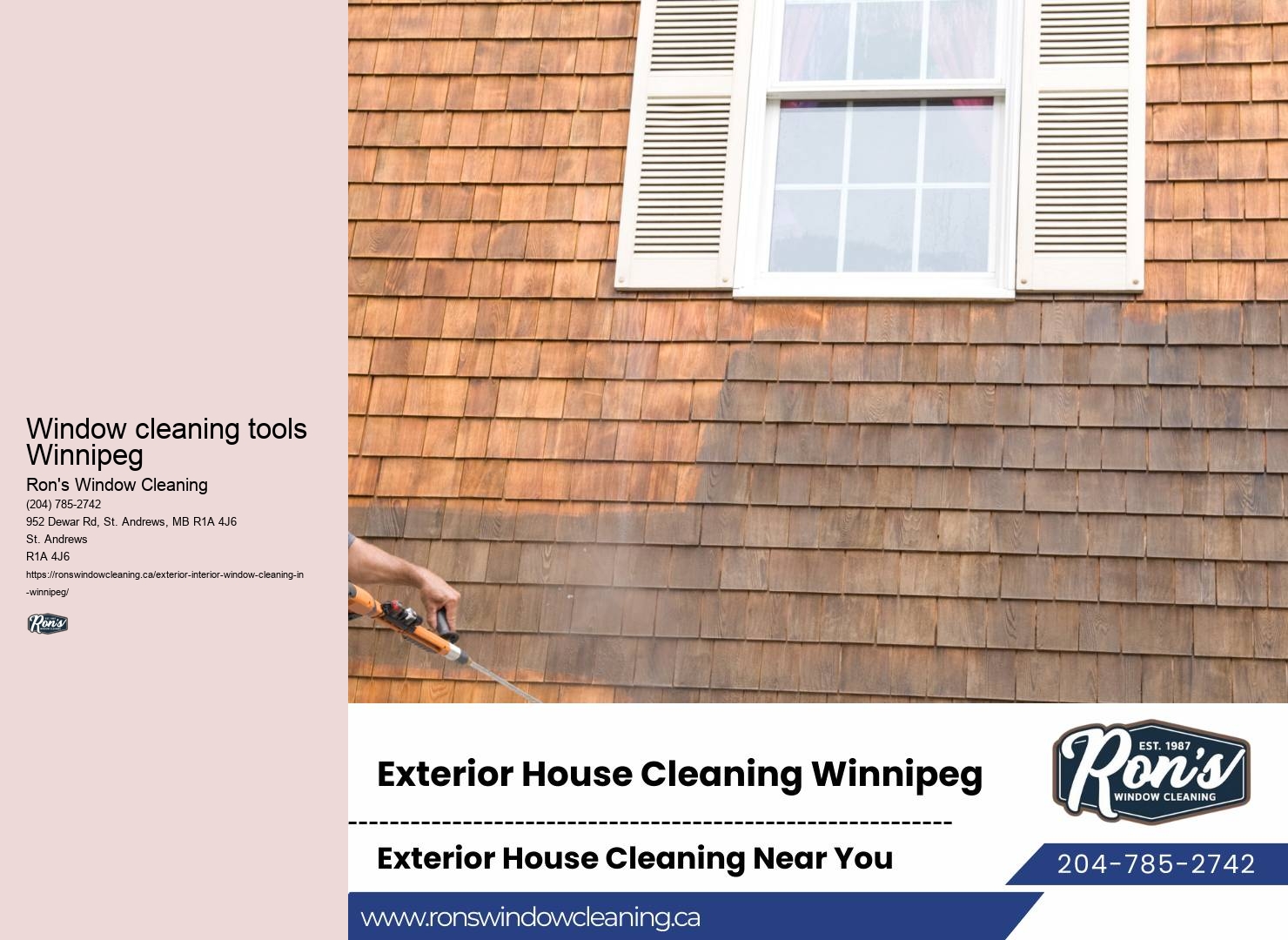 Trusted window cleaning professionals