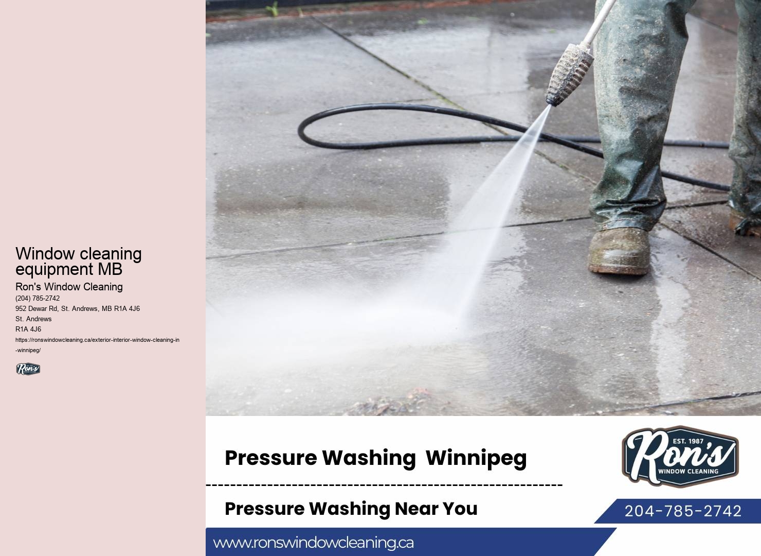Best Window Cleaning Company in Winnipeg