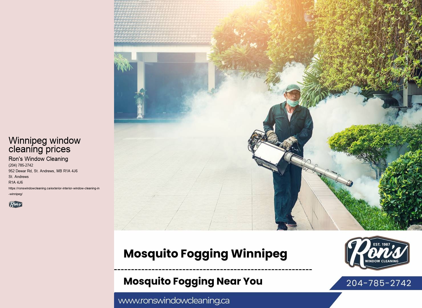 Winnipeg window cleaning tools